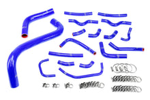 Load image into Gallery viewer, HPS Performance Silicone Coolant Hose Kit Lexus LX470 4.7L V8 J100 (03-07) [Radiator + Heater] Black / Blue / Red Alternate Image