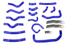 Load image into Gallery viewer, HPS Performance Silicone Heater Hoses Lexus LX470 4.7L V8 J100 (98-02) Black / Blue / Red - Blue Alternate Image