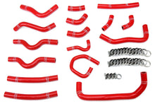 Load image into Gallery viewer, HPS Performance Silicone Heater Hoses Lexus LX470 4.7L V8 J100 (98-02) Black / Blue / Red - Red Alternate Image