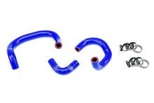 Load image into Gallery viewer, HPS Performance Silicone Coolant Hoses Lexus GS300 / GS400 w/ 2JZ-GTE Swap (98-05) [Radiator + Heater + Throttle Body Hoses] Blue / Black / Red - Heater / Blue Alternate Image