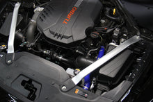 Load image into Gallery viewer, HPS Performance Silicone Radiator Hoses Kia Stinger 3.3L V6 Twin Turbo (2018-2022) Blue / Black / Red - Black Alternate Image