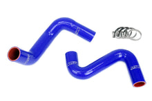 Load image into Gallery viewer, HPS Performance Silicone Radiator Hose Nissan 240SX S13/S14/S15 LS Swap [SR20DET / KA24DE] Blue / Black / Red - SR20DET w/ 8 o'clock Thermostat / LS3/LS7 / Blue Alternate Image