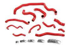 Load image into Gallery viewer, HPS Performance Silicone Coolant Hose Mini Cooper 1.6L (07-15) [Radiator, Heater, Water Pump, &amp; Expansion Tank] Blue / Black / Red - Manual / N14 Engine - 2007-2012 / Red Alternate Image