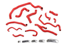 Load image into Gallery viewer, HPS Performance Silicone Coolant Hose Mini Cooper 1.6L (07-15) [Radiator, Heater, Water Pump, &amp; Expansion Tank] Blue / Black / Red - Automatic / N14 Engine - 2007-2012 / Red Alternate Image