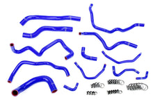Load image into Gallery viewer, HPS Silicone Coolant Hoses Mazda Mazdaspeed6 2.3L Turbo (06-07) [Radiator, Heater, Oil Cooler, Ancillary] Black / Blue / Red - Blue Alternate Image
