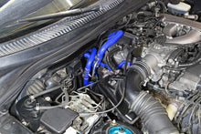 Load image into Gallery viewer, HPS Performance Silicone Coolant Hoses Toyota Supra Non Turbo 2JZGE 3.0L (93-98) [Heater + Throttle Body] Black / Blue / Red - Black Alternate Image