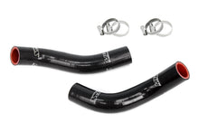 Load image into Gallery viewer, HPS Performance Silicone Breather BOV Hoses Kia Stinger 3.3T V6 Twin Turbo (18-22) Black / Blue / Red - Black Alternate Image