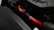 Load image into Gallery viewer, HPS Performance Silicone Breather BOV Hoses Kia Stinger 3.3T V6 Twin Turbo (18-22) Black / Blue / Red - Black Alternate Image