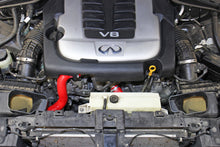 Load image into Gallery viewer, HPS Performance Silicone Radiator Hoses Infiniti M56 5.6L V8 (2011-2013) Black / Blue / Red - Lower &amp; Upper Radiator / Black Alternate Image
