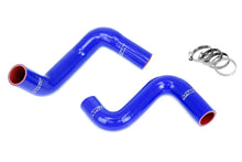 Load image into Gallery viewer, HPS Performance Silicone Radiator Hose Nissan 240SX S13/S14/S15 LS Swap [SR20DET / KA24DE] Blue / Black / Red - SR20DET w/ 8 o'clock Thermostat / LS1 / Black Alternate Image