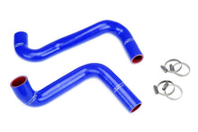 Load image into Gallery viewer, HPS Performance Silicone Radiator Hose Nissan 240SX S13/S14/S15 LS Swap [SR20DET / KA24DE] Blue / Black / Red - KA24DE w/ 9 o'clock Thermostat / LS3/LS7 / Blue Alternate Image