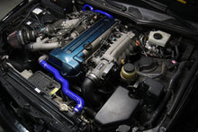 Load image into Gallery viewer, HPS Performance Silicone Coolant Hoses Lexus GS300 / GS400 w/ 2JZ-GTE Swap (98-05) [Radiator + Heater + Throttle Body Hoses] Blue / Black / Red - Radiator + Heater + Throttle Body / Black Alternate Image