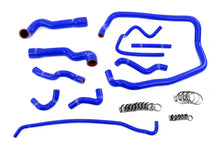Load image into Gallery viewer, HPS Performance Silicone Coolant Hoses BMW E36 M52 328 2.8L (96-99) 323 2.5L (98-99) [Radiator, Heater, Throttle Body and Expansion Tank] Blue / Black / Red - Radiator + Heater + Throttle Body + Expansion Tank / Blue Alternate Image