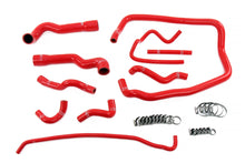 Load image into Gallery viewer, HPS Performance Silicone Coolant Hoses BMW E36 M52 328 2.8L (96-99) 323 2.5L (98-99) [Radiator, Heater, Throttle Body and Expansion Tank] Blue / Black / Red - Radiator + Heater + Throttle Body + Expansion Tank / Red Alternate Image