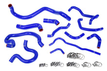 Load image into Gallery viewer, HPS Performance Silicone Coolant Hose Kit VW Golf / GTI MK4 1.8T Manual Trans LHD (99-06) [Radiator + Heater] Red / Blue / Black - Blue Alternate Image