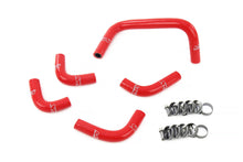 Load image into Gallery viewer, HPS Performance Silicone Coolant Hoses Nissan Skyline GTR R33 RB26 (95-98) [Radiator + Heater + Ancillary + Idle Air Control] Black / Blue / Red - Idle Air Control / Red Alternate Image