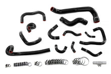 Load image into Gallery viewer, HPS Performance Silicone Coolant Hoses Nissan Skyline GTR R33 RB26 (95-98) [Radiator + Heater + Ancillary + Idle Air Control] Black / Blue / Red - Radiator + Heater + Ancillary / Black Alternate Image