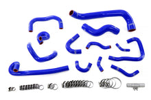 Load image into Gallery viewer, HPS Performance Silicone Coolant Hoses Nissan Skyline GTR R33 RB26 (95-98) [Radiator + Heater + Ancillary + Idle Air Control] Black / Blue / Red - Radiator + Heater + Ancillary / Blue Alternate Image