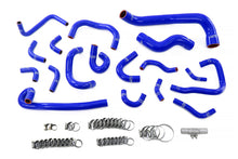 Load image into Gallery viewer, HPS Performance Silicone Coolant Hoses Nissan Skyline GTR R33 RB26 (95-98) [Radiator + Heater + Ancillary + Idle Air Control] Black / Blue / Red - Radiator + Heater + Ancillary + Idle Air Control / Blue Alternate Image