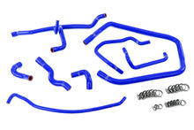 Load image into Gallery viewer, HPS Silicone Coolant Hoses BMW 325i / 325is E36 2.5 M50 (92-95) [Radiator, Heater, Throttle Body &amp; Expansion Tank] Blue / Black / Red - Heater + Throttle Body + Expansion Tank / Blue Alternate Image