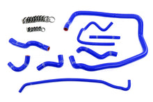 Load image into Gallery viewer, HPS Performance Silicone Coolant Hoses BMW E36 M52 328 2.8L (96-99) 323 2.5L (98-99) [Radiator, Heater, Throttle Body and Expansion Tank] Blue / Black / Red - Heater + Throttle Body + Expansion Tank / Blue Alternate Image