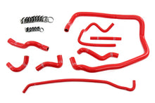 Load image into Gallery viewer, HPS Performance Silicone Coolant Hoses BMW E36 M52 328 2.8L (96-99) 323 2.5L (98-99) [Radiator, Heater, Throttle Body and Expansion Tank] Blue / Black / Red - Heater + Throttle Body + Expansion Tank / Red Alternate Image