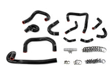 Load image into Gallery viewer, HPS Performance Silicone Coolant Hoses Nissan Skyline GTR R33 RB26 (95-98) [Radiator + Heater + Ancillary + Idle Air Control] Black / Blue / Red - Heater &amp; Ancillary / Black Alternate Image