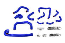 Load image into Gallery viewer, HPS Performance Silicone Coolant Hoses Nissan Skyline GTR R33 RB26 (95-98) [Radiator + Heater + Ancillary + Idle Air Control] Black / Blue / Red - Radiator / Black Alternate Image