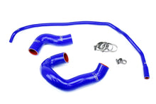 Load image into Gallery viewer, HPS Performance Silicone Coolant Hoses BMW 335i N54/N55 (07-13) [Radiator + Heater] Blue / Black / Red - Radiator Only / Blue Alternate Image