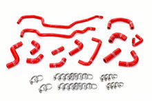 Load image into Gallery viewer, HPS Performance Silicone Ancillary Coolant Hoses for Subaru WRX STI 2.5L (2008-2014) Black / Blue / Red Alternate Image
