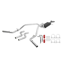 Load image into Gallery viewer, Flowmaster Exhaust for Chevy Silverado &amp; GMC Sierra C / K 1500 5.7L V8 (1996-1999) American Thunder Catback with Dual Out Rear / Dual Out Side / Single Out Side Exit Alternate Image
