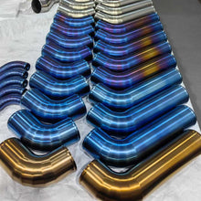 Load image into Gallery viewer, IRL Titanium Front Mount Intakes BMW M2 M3 M4 G80 G82 G83 G87 S58 (2021-2026) G8X High Performance - Blue / Blue Alternate Image
