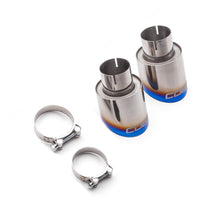 Load image into Gallery viewer, COBB Titanium Exhaust Tips VW Golf GTI Mk7 / Mk7.5 / Mk8 (15-24) Dual Blued or Brushed Finish Alternate Image