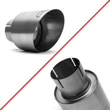 Load image into Gallery viewer, COBB Titanium Exhaust Tips VW Golf GTI Mk7 / Mk7.5 / Mk8 (15-24) Dual Blued or Brushed Finish Alternate Image