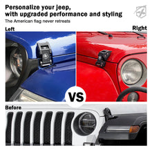 Load image into Gallery viewer, Xprite Black Aluminum Hood Latch Kit Jeep Wrangler JK (07-18) Wrangler JL (18-24) Gladiator JT (20-24) Alternate Image