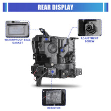 Load image into Gallery viewer, Winjet Projector Headlights for Chevy Silverado 1500 (2019-2022) Full LED with Sequential Turn Signal, DRL - Matte Black Housing CHRNG0705JI-BC-D3 Alternate Image