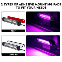 Load image into Gallery viewer, Xprite Focal Series Truck Bed RGB LED Lights 8 Pods Set w/ Remote Control - Default Title Alternate Image