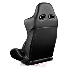 Load image into Gallery viewer, BRAUM ADVAN Sport Seats (Reclinable) Black Leatherette or Black Cloth - Black Leatherette - Red Stitching Alternate Image