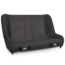 Load image into Gallery viewer, PRP Elite Series Rear Bench Jeep Wrangler (1997-2022) [39" Wide] Black Vinyl / Black / Grey - All Grey Alternate Image