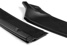 Load image into Gallery viewer, DNA Front Bumper Lip for VW Golf GTI / R / R-Line MK7 (2014-2020) 3-Piece with Matte / Gloss Black / Carbon Fiber Finish - Matte Black Alternate Image