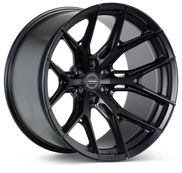 Vossen HF6-4 Wheels (22x12  / ET+20 Offset / Deep Face) [Satin Black Finish] 6x135 PDC/87.1 Hub or  6x139.7 PDC/106.1 Hub