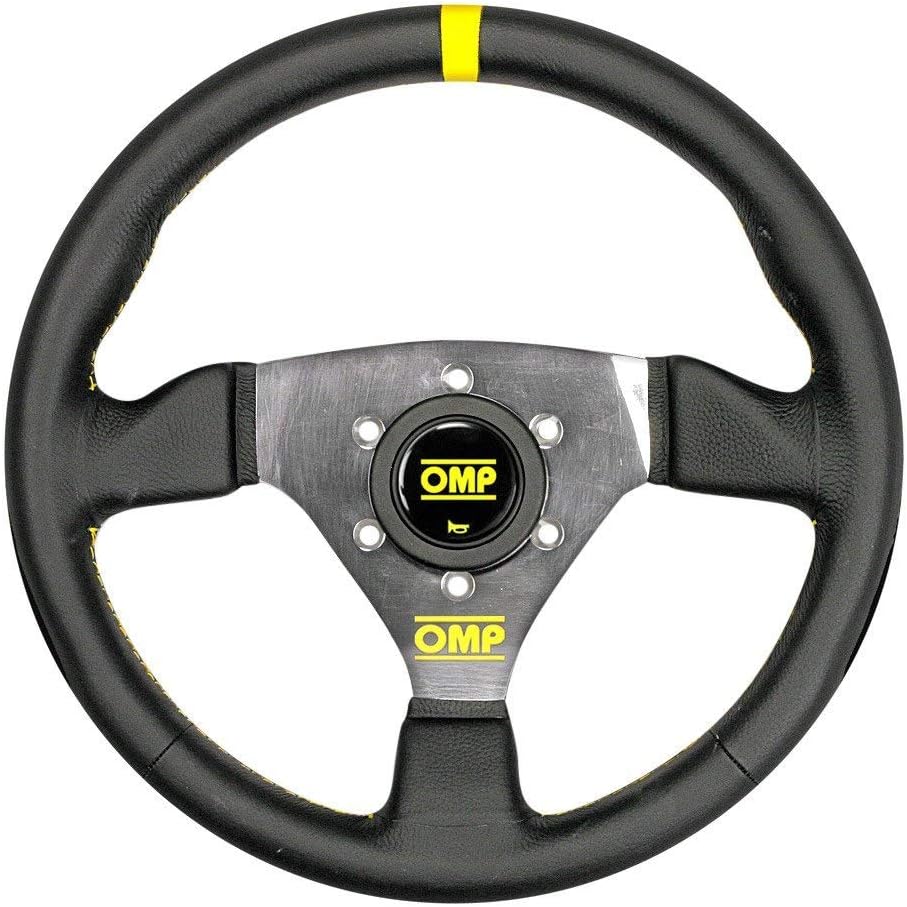 OMP Rally Liscio 350mm Dished Steering Wheel (OD0-1950/1) main image 1