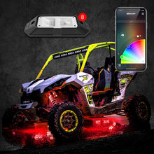 Load image into Gallery viewer, XKGlow 6W LED Rock Light Standard Kit w/ Dual-Mode Dash Mount Controller - 4pc or 8pc - 8pc Rock Lights Alternate Image