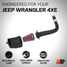 Load image into Gallery viewer, K&amp;N Cold Air Intake Jeep Wrangler 4XE 2.0L Hybrid (2024) [Air Charger Kit] 63-1597 - Default Title Alternate Image