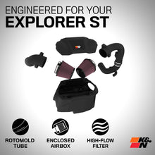Load image into Gallery viewer, K&amp;N Cold Air Intake Ford Explorer 3.0L V6 (20-24) Explorer Sport Trac 3.0L V6 (2025) [Air Charger Kit] 63-2622 - Default Title Alternate Image