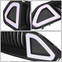 Load image into Gallery viewer, DNA Bumper Grille for Ford Mustang S550 (2015-2020) Front Lower with LED DRL - Honeycomb Mesh or Vertical Fence Style Alternate Image