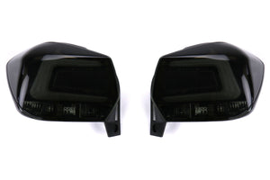 OLM LED Tail Lights Subaru Crosstrek (13-17) CS Style w/ Dark Smoke Lens