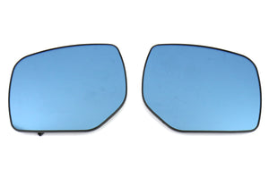 OLM Wide Angle Convex Mirrors Subaru Forester (14-20) [w/ Heated & Turn Signals] Blue