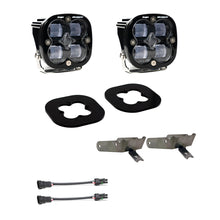 Load image into Gallery viewer, Baja Designs Pocket Fog Light Kit for Ford F250 &amp; F350 Super Duty (2011-2016) Squadron SAE / Pro / Sport with Amber or Clear Lens - SAE / Clear Alternate Image