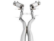 Load image into Gallery viewer, AWE Exhaust Chevy Camaro SS / LT1 / ZL1 6.2L (16-23) Track or Touring Catback w/ 4.5" Tips - Touring / Non Resonated / Chrome Silver Tips Alternate Image
